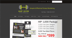 Desktop Screenshot of hipgym.com